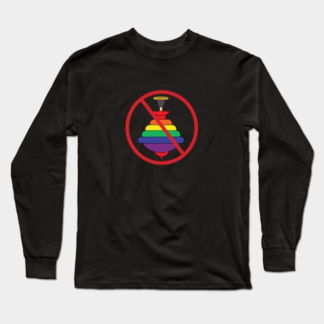 (Bottom) Not a Top Long Sleeve T-Shirt by kinketees